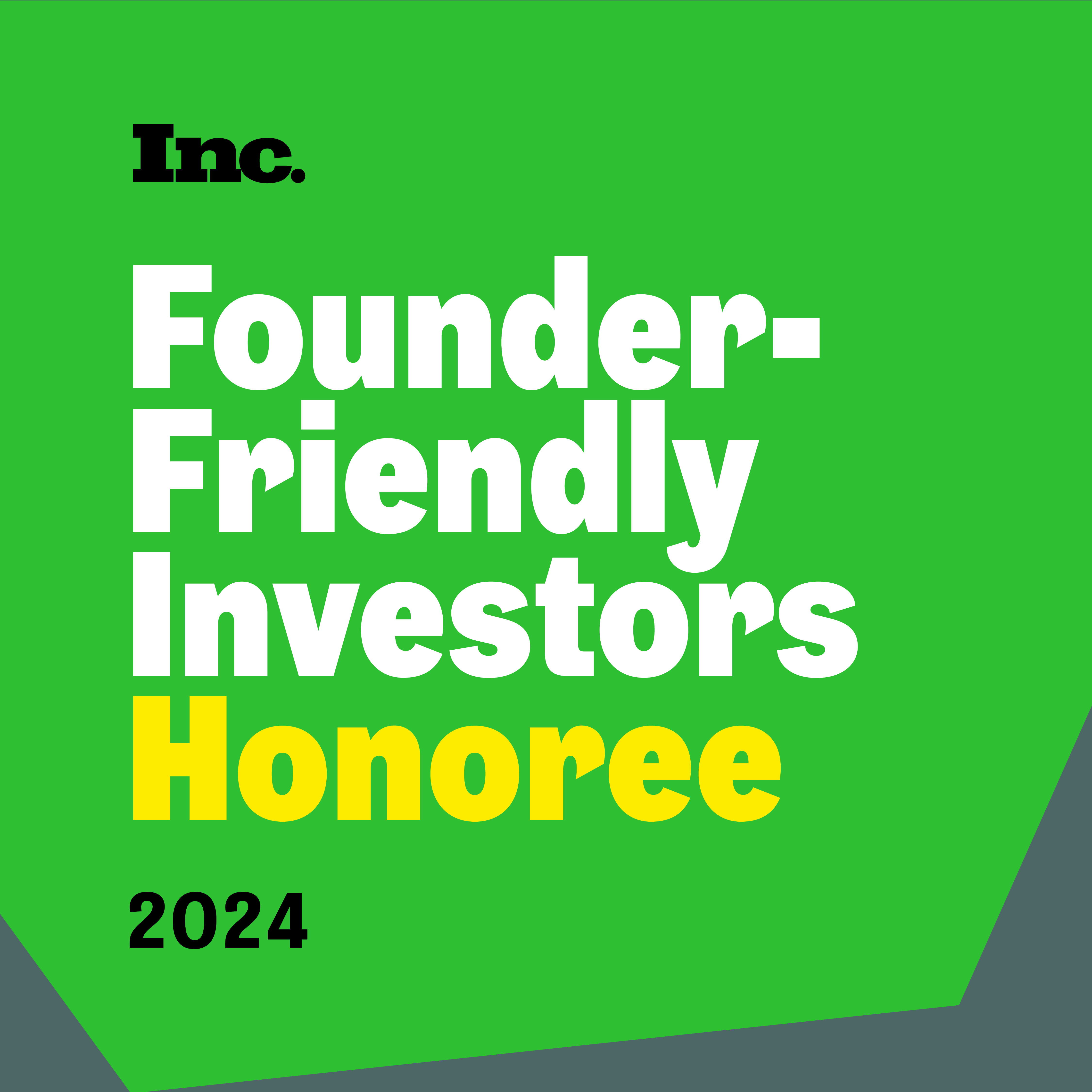 Caymus Equity Named to Inc.'s 2024 List of Founder-Friendly Investors